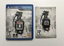Unit 13 - Sony Playstation Vita PS Vita - CIB Complete