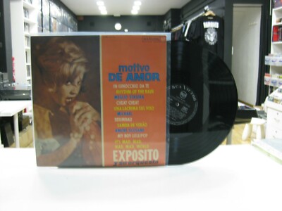 EXPOSITO Y SU ORQUESTA LP Spanisches Motiv De Amor 1966 Nude Cover