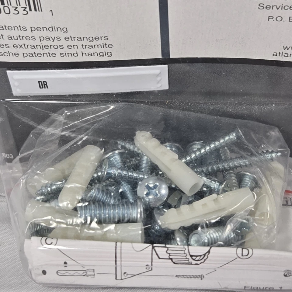 Atlantic Speaker Bracket SPB08 Set of 2 MountsBlacks Satelite and Suround Sound - Image 3 of 4