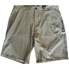 Hurley Mens Walkshorts Hybrid Walk Short Light Army Green 38 NWT casual Stylish