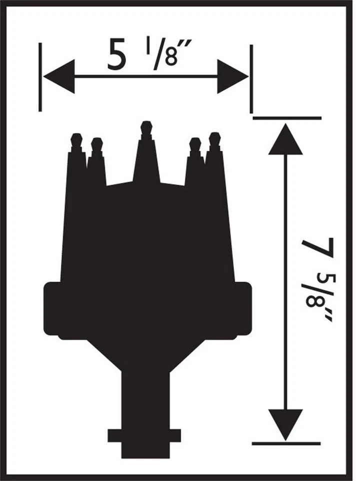 Distribuidor MSD - Se adapta a Buick V8 400-455 Billet Distribuidor Foto 4 de 4