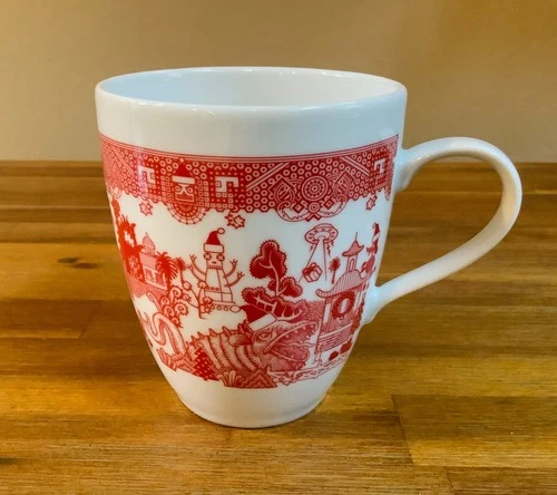 Calamityware Things Could Be Worse Red Christmas Mug 12oz Don Moyer Poland 2020