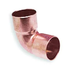 Nibco 607 1 1" Nom C Copper 90 Degree Close Rough Elbow