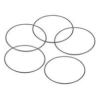 10X Nitrilgummi O-Ringe 137Mm Ad 132Mm Id Metrische Dichtung Schwarz
