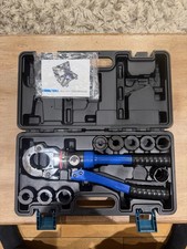 AMZCNC Hydraulic Crimping Pliers Ø12-28mm Copper Pipe Crimper Plumbing Crimping