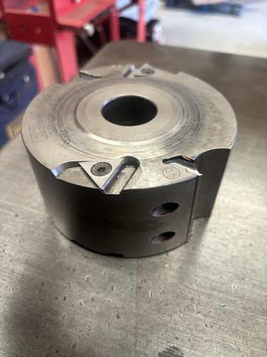 Leitz 125 x 60mm Steel Shear Rebate Block. Spindle Moulder Tooling - Picture 5 of 5
