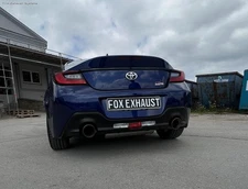 Stainless Duplex Sportauspuff-Komplettanlage Since Opf for Toyota GR86 Per 114mm