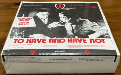 TO HAVE AND HAVE NOT - FEATURE FILM - NEW & SEALED - SUPER 8MM - BOGART - DERANN - Bild 1 von 4