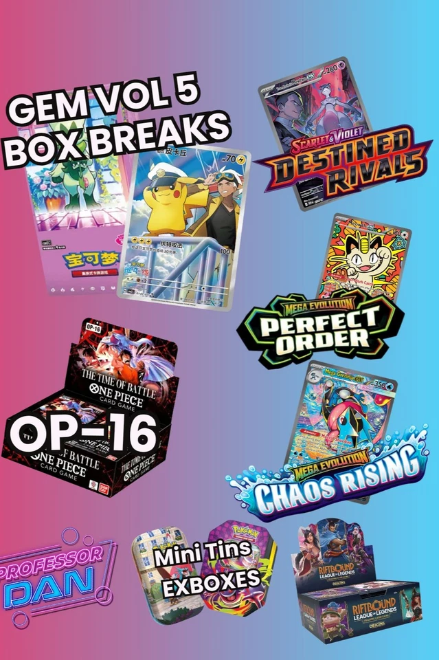 GEM VOL BOX BREAKS