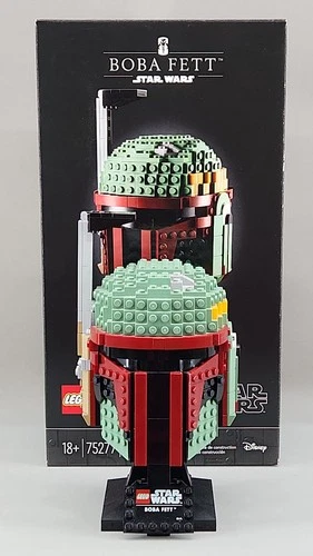 Star Wars Lego Boxed Set #75277 - Boba Fett Helmet - Complete (Assembled)