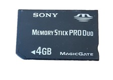 sony Sand Disk Memory Stick Pro Duo 4.0 GB pre-owned