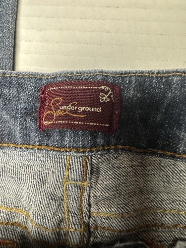 Underground Soul Girls 10 Regular Jeans Medium Wash Denim Vintage 90s Y2K - Picture 2 of 6