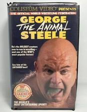 Vintage WWF George The Animal Steele Coliseum Video VHS Wrestling Official 80s