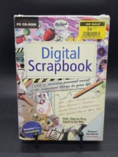 Green Street Digital Scrapbook PC CD Rom New Sealed. Damaged Box Windows Vista