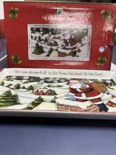 Portmeirion A Christmas Story Sandwich Tray by Susan Winget New In Box