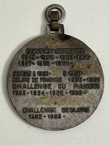 Medaglia Sportiva Sport RUGBY F.C. LOURDAIS FRANCE - Foto 6 di 6
