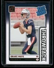 Drake Maye 2024 Panini Donruss - Rated Rookies Throwbacks #49 (RC)