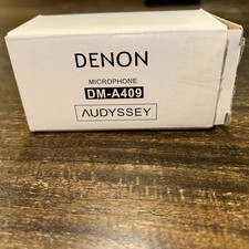 Denon Microphone Audyssey DM-A409 Calibration Mic Black New Open Box