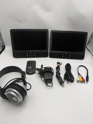 AEG DVD Car Cinema DVD 4552 LCD 2x Monitore Fernbedienung Zubehör Blitzversand