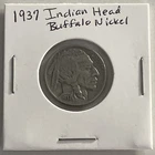 1937 Indian Head Buffalo Nickel Coin