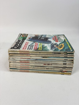 #ad Vintage Popular Mechanics Magazine 1977 COMPLETE Full Year Set Lot of 12 Books $49.95