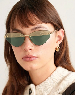 DIOR サングラス　あゆ　カーキ Christian Dior - 正規 浜崎あゆみ着 Dior グロッシー ロゴ サングラス