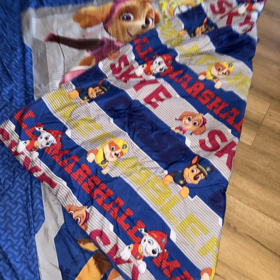 Manta edredón reversible tamaño doble Paw Patrol Foto 3 de 4
