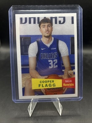 COOPER FLAGG 2025-26 TOPPS LIVING ROOKIE BASKETBALL MAVERICKS Q RC Q5692