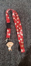 Family Guy Stewie RED Series Characters ID Holder Lanyard