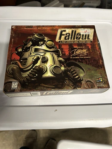 Fallout 1 (PC) NEW Sealed Big Box original from 1997, original purchaser