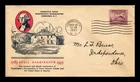 Dr Jim Stamps 3c Peace of 1783 First Day Cover Linprint Cachet