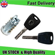 Door Lock Barrel With 2 Keys For Fiat 500 2007-2022/ Fiat Punto 188 1999-2010