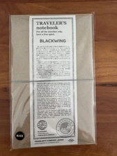 Traveler’s Company x Blackwing  Notebook