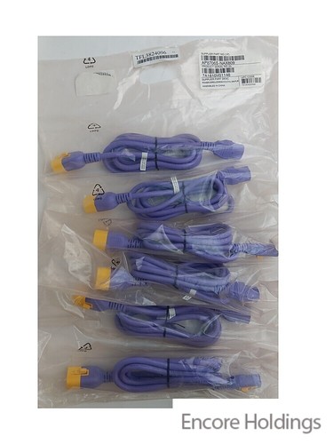 APC Power Cord Kit - C13 To C14 - Locking - 6 Feet - 6-Pack - AP8706S-NAX809 - 第 1/1 張圖片