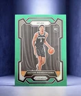 Victor Wembanyama 2023-24 Panini Prizm GREEN PRIZM ROOKIE RC #136 Spurs 👀👽🏀🔥