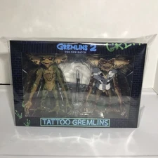 Collector Grade Tattoo Gremlins Two-Pack NECA Gremlins 2: The New Batch MISB