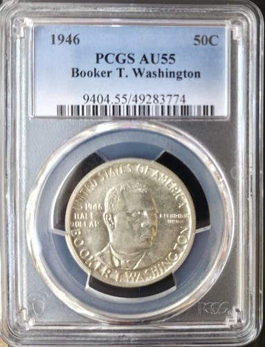 Photo of a 1946 Booker T. Washington Commemorative from an eBay listing that sold on Jul 21, 2026