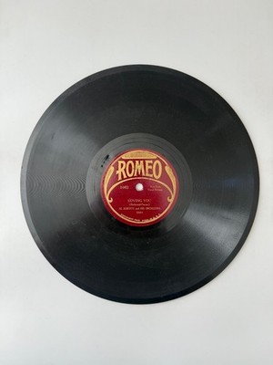Al Alberts   Loving You / Painting The Clouds 10'' 78 RPM Record 1929 Romeo Jazz