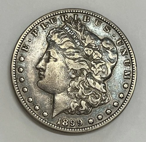 1899-S San Francisco Mint Morgan Silver Dollar Very Fine Details