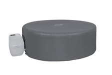 Lay-Z-Spa Round Thermal Hot Tub Cover | 196cm x 71cm Hot Tub Accessories, Grey