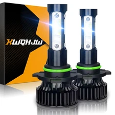 9006 LED Headlight Bulbs Conversion Kit Low Beam 130W 13000LM 6000K White