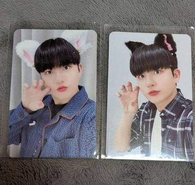 ATEEZ Jongho MAKESTAR OUTLAW cat ears white black
