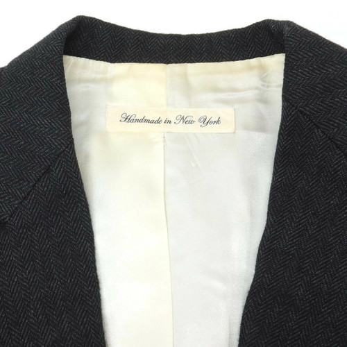 Rag & Bone Wool Herringbone 2B Casual Jacket Dark Gray Used, Size 36 - Picture 5 of 10