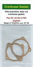 OS .40 SR & .40 FSR Crankcase Gasket 2 Pack NIP