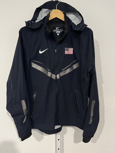 Nike Storm-FIT 5 USA Olympic 441574-475 Men's Large L RARE - 第 1/11 張圖片