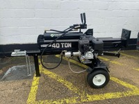 40 Ton Black Tools Big Boy Log Splitter , Briggs & S, 14 hp Special July