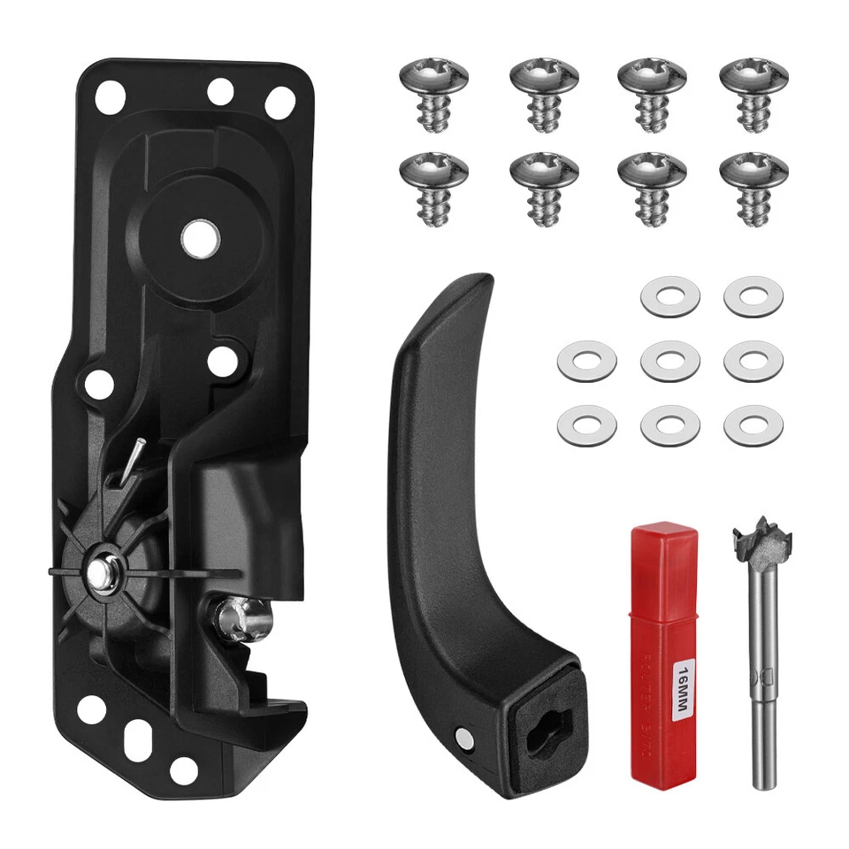 Kit de manija de puerta interior delantero izquierdo lado del conductor para Chevy Silverado GMC Sierra  Foto 3 de 4