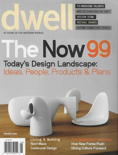 Dwell Magazine Now 99 Todays Design Landscape Furniture Trends Michael Graves - Bild 1 von 6