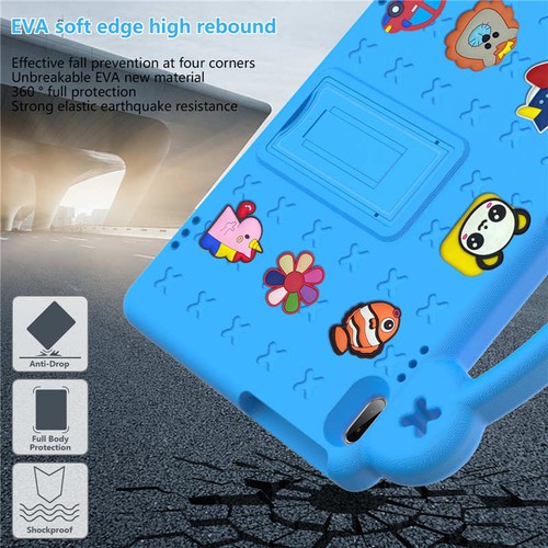 Für iPad 7 8 9 10 11. Mini Air Pro 2025 Kind Stoßfest Griff Ständer Hülle Cover - Bild 29 von 84