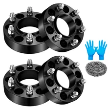 4PCS 1.5" 6x135 Hubcentric Wheel Spacers 14x2.0 For 2004-2014 Ford F150 F-150